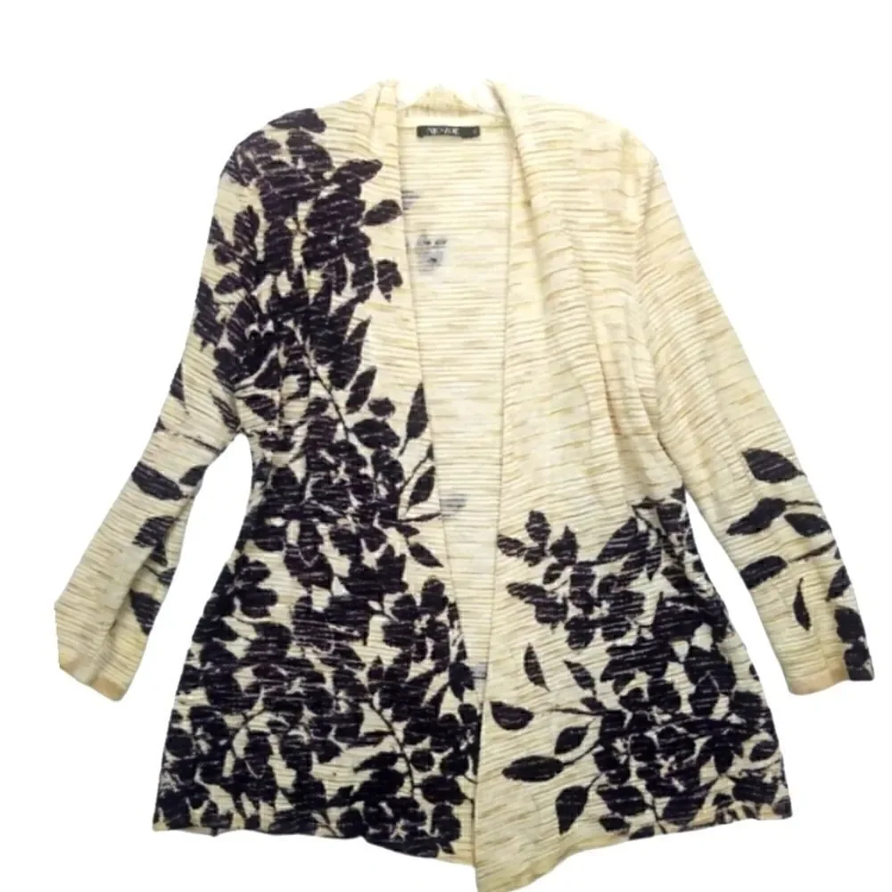 EC NORDSTROM NIK+ZOE OPEN CARDIGAN SZ.PL